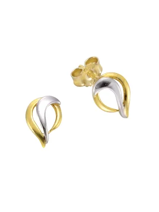 Fascination by Ellen K. Ohrstecker 585/- Gelbgold bicolor glanz