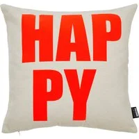 done.® Dekokissen HAPPY, Extra weiche Haptik