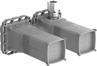 Hansa UP-Einbaukörper Einhand-Batterie Hansamatrix 4400 0100, verchromt, 44000100 44000100