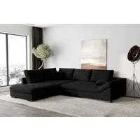 99rooms Ecksofa Terra, Sofa, L-Form, Inkl. 5 Rückenkissen, mit Rundumbezug, Wellenfederung