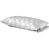 Dunlopillo Baumwollkissen Fusion 40x80 oder 80x80 cm, luftdurchlässig, Climate-Control-Bezug, Füllung: Polyester, Bezug: 100% Baumwolle, Seitenschläfer, Bauchschläfer, Rückenschläfer, Dunlofill® Helix-Micro-Faser, allergikerfreundlich, hohe Qualität