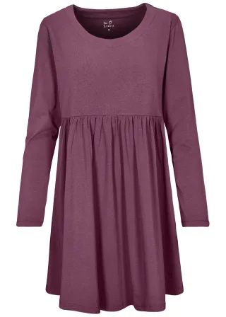 IN LINEA - Da.-Sleepshirt Soft Stretch wine - Gr. - 36
