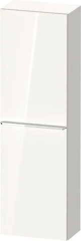 Duravit D-Neo Halbhochschrank Weiß Hochglanz 400x240x1320 mm - DE1318L10220000 DE1318L10220000