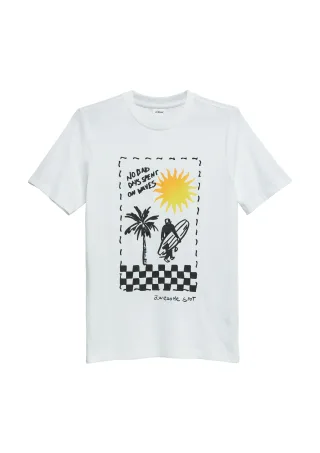 s.Oliver - T-Shirt weiß - Gr. - 176