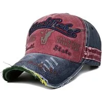 Sporty Baseball Cap Black Rebel Indian Dakota Western Baseballcap Vintage Cap vintage Look