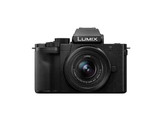 Panasonic Lumix DC-G110 [20MP 4K Four-Thirds 3" LCD] schwarz inkl. Lumix G Vario 12-32mm 1:3.5-5.6 ASPH OIS Objektiv schwarz