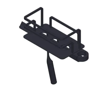 Giese Optisign Duschkorb 3078714 Montage an Brausestange, links, schwarz matt