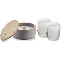 beske Outdoorkerze Outdoorkerze Betonfeuer® - Suma mit Dauerdocht, Wachsrecycling mit besonderem Ambiente und nachhaltigem Dauerdocht