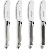 Lou Laguiole Buttermesser TRADITION spülmaschinenfest, perle,pfeffer,taupe, hochglanzpoliert