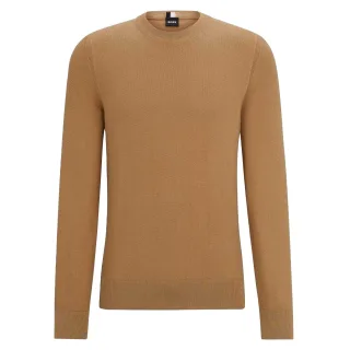 Boss - "Ecaio-P" Pullover für Herren, Jerseyware (Mittelbeige)