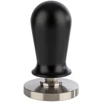 APS Tamper Espresso Tamper Ø 58 mm, Höhe ca. 10 cm, Griff mit Druckregulierung, aus Edelstahl, Aluminium, ca. 350 g