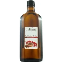 Naturra Haaröl Rizinusöl Bio kaltgepresst unraffiniert premiumqualität im Glas, Bio-Vorzeige-Projekt, doppelt kaltgepresst, Hexanfrei, Premiumqualität