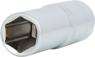 KS Tools 1/2" CHROMEplus Sechskant-Stecknuss, lang - 918.1244