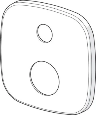 Hansa Deckplatte HANSA 59914575 154 x 154 mm chr 59914575