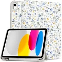 TECH PROTECT Tablettasche für iPad 10,9" (10. Gen. 2022) / 11" (11. Gen. 2025) (Einzelprodukt, Einzelhülle), Silikonhülle mit Apple Pen Fach und Standfunktion
