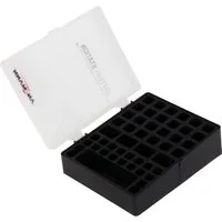 ANSMANN AG Batteriebox für 48 Batterien Akkus Größe AAA, AA, 9V Akku