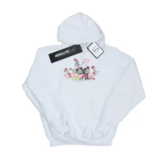 Disney - "Mickey Mouse Love Friends" Kapuzenpullover für Herren (Weiß)