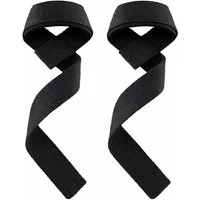 S&S Zughilfe für Krafttraining Fitness Straps Griffhilfe Lifting Bodybuilding (2-tlg)