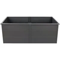 WESTMANN Hochbeet Metall Hochbeet Primus XL, Anthrazit, 200x100x77 cm