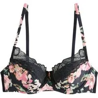 Next Balconette-BH Halbwattierter Balconette-BH mit Blumen-Print (1-tlg)