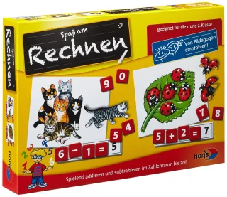 Noris Spiele 606076341 - Rechnen (1.+2. Klasse) Kinderspiel