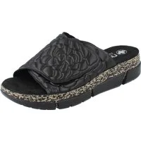 Rieker RIEKER V2351-00 Damen Pantolette schwarz Kunstleder - Größe: 39 Pantolette