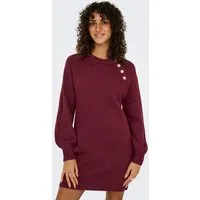 ONLY Strickkleid ONLEMMA LIFE LS BUTTON ONEC DRESS CC KNT mit Zierknöpfen