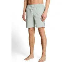 TOM TAILOR Denim Badeshorts Schwimmshorts mit Allover-Print