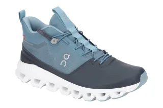 ON 28.99803 Cloud Hi Mid Cut Sneaker Damenschuhe Blau Dust/Navy - Atmungsakti...