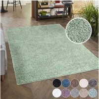Carpet City Hochflor-Teppich City Shaggy, rechteckig, Höhe: 30 mm, Auch als Läufer, Langflor, Uni, Shaggy, flauschig-weich