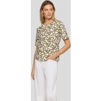 Rabe Rundhalsshirt mit Allover-Muster