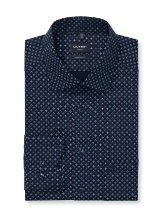 OLYMP - Modern Fit : Businesshemd blau - Gr. - 45