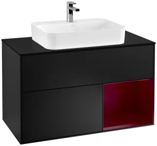 Villeroy & Boch Waschtischunterschrank Finion G37 1000x603x501mm Wandbel WT mit., G372HBPD G372HBPD