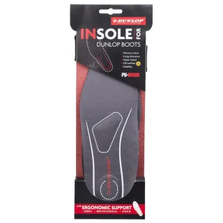 Dunlop Unisex Support Odour Control Einlegesohle (Schwarz)