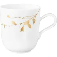 Seltmann Weiden Becher Liberty - Golden Rose Hip, 1-tlg., Porzellan, Becher mit Henkel 0,40 l