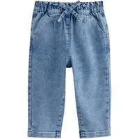 Next Schlupfjeans Jeans mit Bindegürtel (1-tlg)