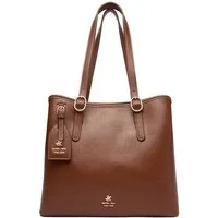 BEVERLY HILLS POLO CLUB Handtasche Beverly Hills Polo Club Damenhandtasche Braun BEVERLY HILLS POLO CLUB-