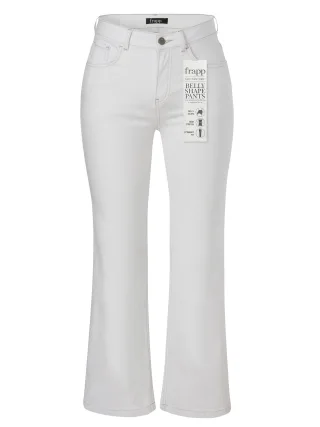 Frapp - Hose lang gerades Bein white - Gr. - 54
