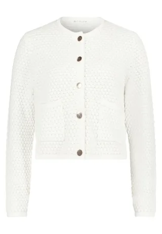 Betty & Co - Strick-Cardigan weiß - Gr. - 44