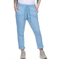 CLEO STYLE Jogginghose Damen Jogginghose 94 Blau