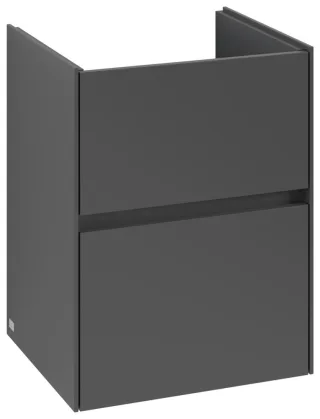 Villeroy & Boch Waschtischunterschrank Collaro 472x610x404mm m. Bel. 2 Ausz. Waschtisch mittig Graph C141B0VR