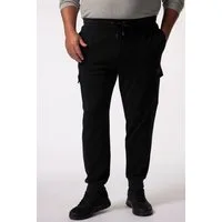 Men Plus Cargohose Cargo-Jogginghose Elastikbund