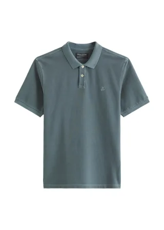 Marc OPolo Casual - Poloshirt Piqué regular garment-dyed Skipping Stone - Gr. - L