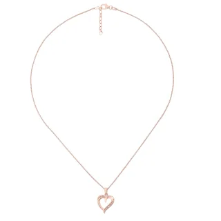 Orphelia Damen-Kette aus 925er Sterlingsilber mit Anhänger – Silber ZH-7020