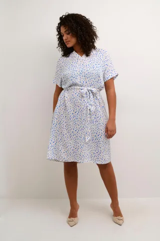 Kleid Regular fit Bluecolors Graphic Dot blue multi