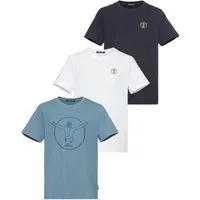 Chiemsee T-Shirt für Kinder im 3er Pack (Packung, 3-tlg)