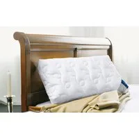 billerbeck Nackenstützkissen Belair, Kissen 40x80 cm, geeignet für Hausstauballergiker, Füllung: VITA TALALAY® - Latex, Bezug: Kuschelweicher Batist (100% Baumwolle), versteppt mit AIRTEC® (100% Polyester), Seitenschläfer, Bauchschläfer, Rückenschläf