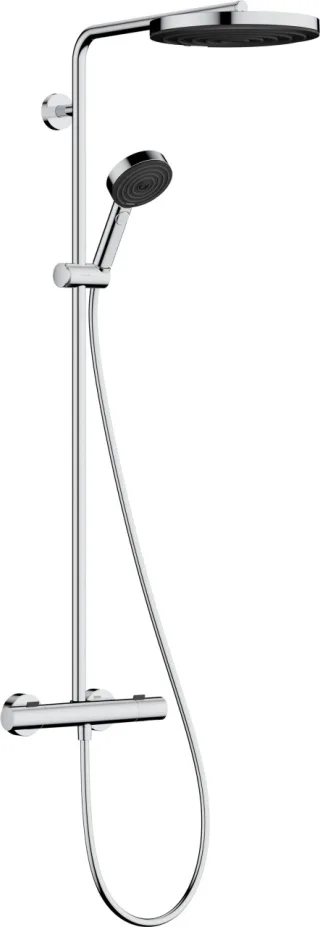 Hansgrohe Showerpipe Pulsify S Puro 260 1jet EcoSmart Brausethm. Aufputz HB 3jet chr, 24237000 24237000