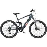 Telefunken E-Bike Mountainbike Aufsteiger M936, 8 Gang Shimano Altus Schaltwerk, Kettenschaltung, Heckmotor, 468 Wh, Pedelec, Elektrofahrrad, Damen, Herren, MTB, Fully