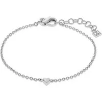 JETTE Armband JETTE Damen-Armband 925er Silber, recycelt Herz, DIAMOND